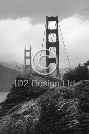 Original photography by Terence Waeland - Golden Gate Bridge, CA