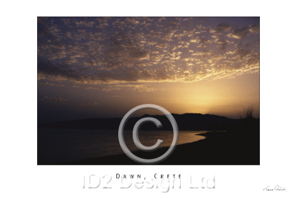 Original photography by Terence Waeland - Dawn, Crete